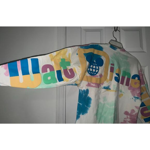 Walt Disney World Resort WDW Pastel Tie Dye Spirit Jersey T-Shirt Sz XS X-Small - Picture 6 of 9